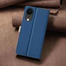 For iPhone XR Color Matching RFID Anti-theft Leather Phone Case(Blue) - 3