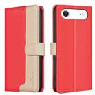 For iPhone 17 Air Color Matching RFID Anti-theft Leather Phone Case(Red) - 1