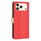 For iPhone 17 Pro Max Color Matching RFID Anti-theft Leather Phone Case(Red) - 3