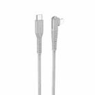 Borofone BX105 27W USB-C / Type-C to 8 Pin Fast Charge Data Cable, Length:1m(Grey) - 2