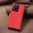 For Xiaomi 13T / Redmi K60 Ultra Color Matching RFID Anti-theft Leather Phone Case(Red) - 3