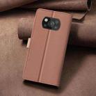 For Xiaomi Poco X3 / X3 NFC Color Matching RFID Anti-theft Leather Phone Case(Brown) - 3