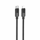 Borofone BX106 27W USB-C / Type-C to 8 Pin Fast Charge Data Cable, Length:1m(Black) - 2