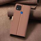 For Xiaomi Redmi 9C / 10A / Poco C31 Color Matching RFID Anti-theft Leather Phone Case(Brown) - 3