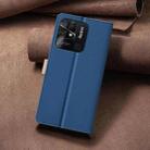 For Xiaomi Redmi 10C Color Matching RFID Anti-theft Leather Phone Case(Blue) - 3