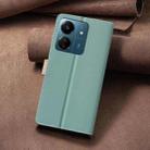 For Xiaomi Redmi 13C Color Matching RFID Anti-theft Leather Phone Case(Green) - 3