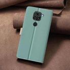 For Xiaomi Redmi 10X 4G / Note 9 Color Matching RFID Anti-theft Leather Phone Case(Green) - 3