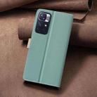 For Xiaomi Redmi Note 13 Pro+ Color Matching RFID Anti-theft Leather Phone Case(Green) - 3