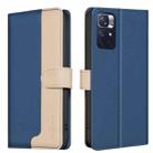 For Xiaomi Redmi Note 13 Pro+ Color Matching RFID Anti-theft Leather Phone Case(Blue) - 1