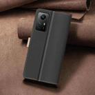 For Xiaomi Redmi Note 12S Global Color Matching RFID Anti-theft Leather Phone Case(Black) - 3