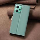For Xiaomi Redmi Note 12 5G Global / Poco X5 Color Matching RFID Anti-theft Leather Phone Case(Green) - 3