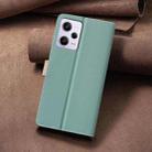 For Xiaomi Redmi Note 12 Pro Global Color Matching RFID Anti-theft Leather Phone Case(Green) - 3