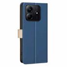 For Redmi Note 14 5G Color Matching RFID Anti-theft Leather Phone Case(Blue) - 3