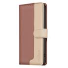 For Redmi Turbo 4 Color Matching RFID Anti-theft Leather Phone Case(Brown) - 2
