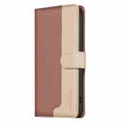 For Redmi A5 4G 171.7mm Color Matching RFID Anti-theft Leather Phone Case(Brown) - 2