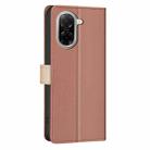 For Redmi A5 4G 171.7mm Color Matching RFID Anti-theft Leather Phone Case(Brown) - 3