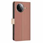 For Redmi K80 / K80 Pro Color Matching RFID Anti-theft Leather Phone Case(Brown) - 3