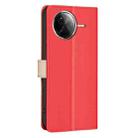 For Redmi K80 / K80 Pro Color Matching RFID Anti-theft Leather Phone Case(Red) - 3