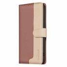 For Redmi 15C 4G 173.1mm / 15C 5G 173.1mm Color Matching RFID Anti-theft Leather Phone Case(Brown) - 2