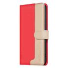 For Redmi 15C 4G 173.1mm / 15C 5G 173.1mm Color Matching RFID Anti-theft Leather Phone Case(Red) - 2