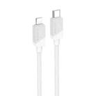 Borofone BX107 27W USB-C / Type-C to 8 Pin Fast Charge Data Cable, Length:1m(White) - 2