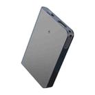 Q61A Portable Smart Voice Recorder Support APP Control, Memory:64GB(Black) - 1