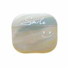 For AirPods 3 Smile Clouds Earbuds Box Frosted TPU Case(Green) - 1