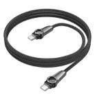 Borofone BU49 Shine 1.2m 60W Intelligent Power-off USB-C / Type-C to USB-C / Type-C Charging Data Cable(Black) - 3