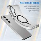 For Samsung Galaxy S24 5G MagSafe Frosted Translucent TPU + PC Full Coverage Phone Case(Black) - 3