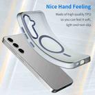 For Samsung Galaxy S24 5G MagSafe Frosted Translucent TPU + PC Full Coverage Phone Case(Dark Blue) - 3