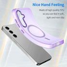 For Samsung Galaxy S24 5G MagSafe Frosted Translucent TPU + PC Full Coverage Phone Case(Dark Purple) - 3