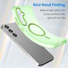 For Samsung Galaxy S24+ 5G MagSafe Frosted Translucent TPU + PC Full Coverage Phone Case(Green) - 3