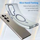 For Samsung Galaxy S24 Ultra 5G MagSafe Frosted Translucent TPU + PC Full Coverage Phone Case(Dark Blue) - 3