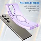 For Samsung Galaxy S24 Ultra 5G MagSafe Frosted Translucent TPU + PC Full Coverage Phone Case(Dark Purple) - 3