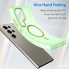 For Samsung Galaxy S24 Ultra 5G MagSafe Frosted Translucent TPU + PC Full Coverage Phone Case(Green) - 3