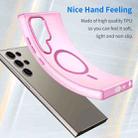 For Samsung Galaxy S24 Ultra 5G MagSafe Frosted Translucent TPU + PC Full Coverage Phone Case(Pink) - 3