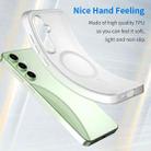 For Samsung Galaxy S24 FE 5G MagSafe Frosted Translucent TPU + PC Full Coverage Phone Case(White) - 3