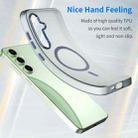 For Samsung Galaxy S24 FE 5G MagSafe Frosted Translucent TPU + PC Full Coverage Phone Case(Dark Blue) - 3