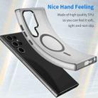 For Samsung Galaxy S23 Ultra 5G MagSafe Frosted Translucent TPU + PC Full Coverage Phone Case(Black) - 3