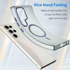 For Samsung Galaxy S23 Ultra 5G MagSafe Frosted Translucent TPU + PC Full Coverage Phone Case(Dark Blue) - 3