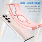 For Samsung Galaxy S23 Ultra 5G MagSafe Frosted Translucent TPU + PC Full Coverage Phone Case(Red) - 3