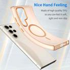 For Samsung Galaxy S23 Ultra 5G MagSafe Frosted Translucent TPU + PC Full Coverage Phone Case(Orange) - 3