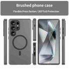 For Samsung Galaxy S25 Ultra MagSafe Frosted Translucent TPU + PC Full Coverage Phone Case(Black) - 2