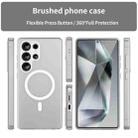 For Samsung Galaxy S25 Ultra MagSafe Frosted Translucent TPU + PC Full Coverage Phone Case(White) - 2