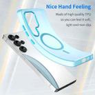 For Samsung Galaxy S25 Ultra MagSafe Frosted Translucent TPU + PC Full Coverage Phone Case(Blue) - 3