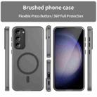 For Samsung Galaxy S23+ 5G MagSafe Frosted Translucent TPU + PC Full Coverage Phone Case(Black) - 2