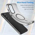 For Samsung Galaxy S23+ 5G MagSafe Frosted Translucent TPU + PC Full Coverage Phone Case(Black) - 3
