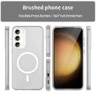For Samsung Galaxy S23+ 5G MagSafe Frosted Translucent TPU + PC Full Coverage Phone Case(White) - 2