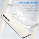 For Samsung Galaxy S23+ 5G MagSafe Frosted Translucent TPU + PC Full Coverage Phone Case(White) - 3