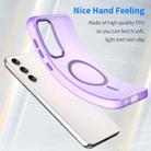 For Samsung Galaxy S23+ 5G MagSafe Frosted Translucent TPU + PC Full Coverage Phone Case(Dark Purple) - 3